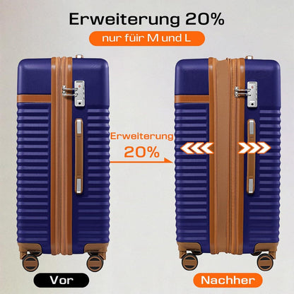 Joyway Kofferset 5tlg ABS Hartschalen Trolley, 4