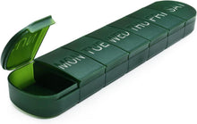 Pillenbox 7 Tage Medikamentenbox Deutsch Pillendose BPA-frei