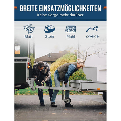 Feinmaschiges Anhängernetz 2x3m mit Spannseil – Ladungssicherung