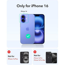 iPhone 16 Hülle mit MagSafe und integriertem Ständer, Blau