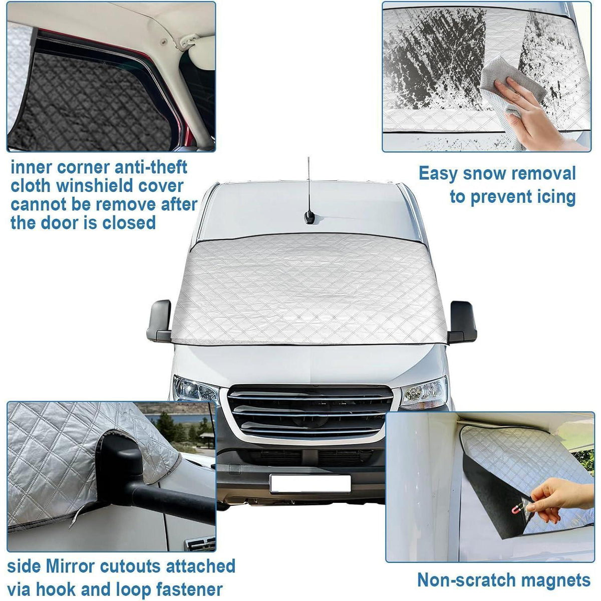 Frontscheibenabdeckung Mercedes Sprinter 2006-2018
