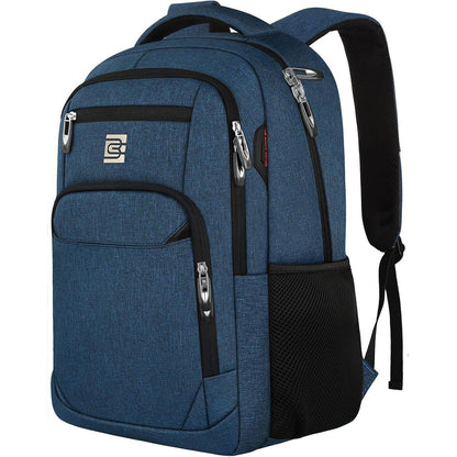 20 Zoll Laptop Rucksack Blau – Herren & Teenager Schulrucksack