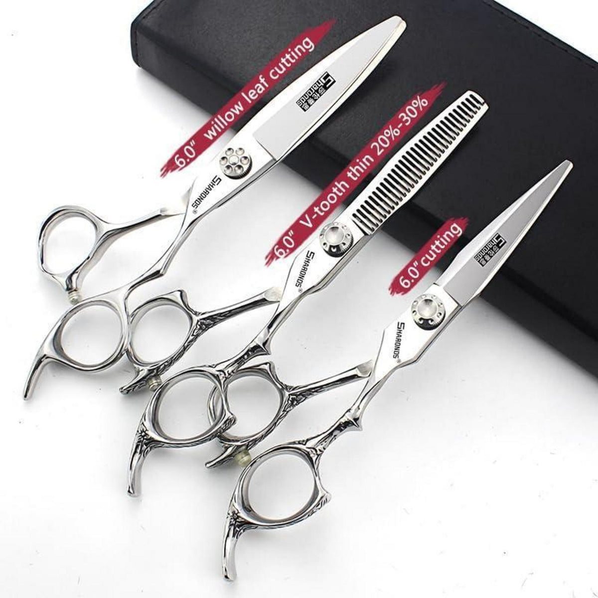 Professionelles Haarschneide-Set 6/7 Zoll – 3er Set