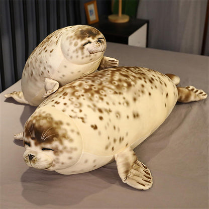 Seelöwe Kuscheltier Plüschtier 35 cm – Flauschiges Kissen für Kinder