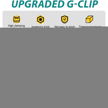 C-Zwinge 4er-Set, 10-57mm, Robust & Einstellbar
