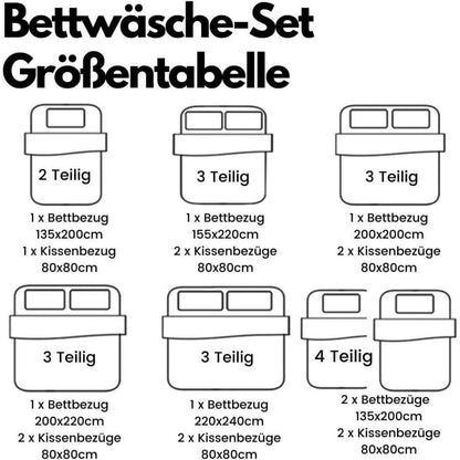 3D Bettwäsche Set Schwarz Gold Geometrie 135x200cm