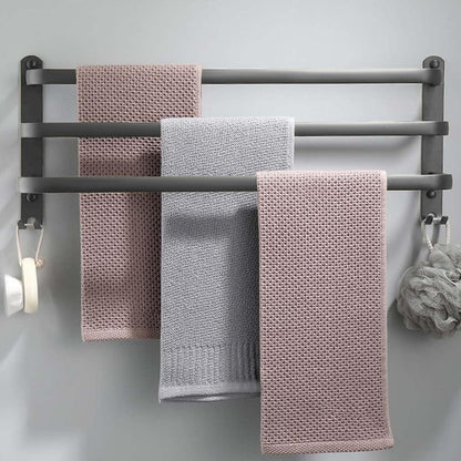 Handtuchhalter 60cm ohne Bohren, Grau – Modernes Badezimmer Zubehör