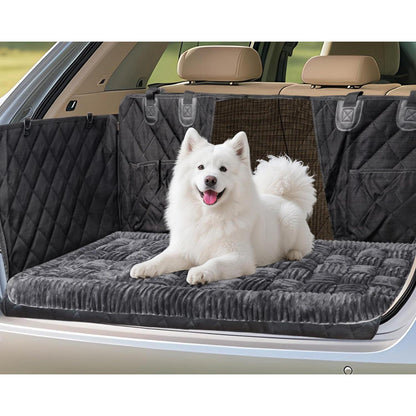 Hundebett Auto Rückbank – Weich, Rutschfest & Komfortabel 127x62.5cm