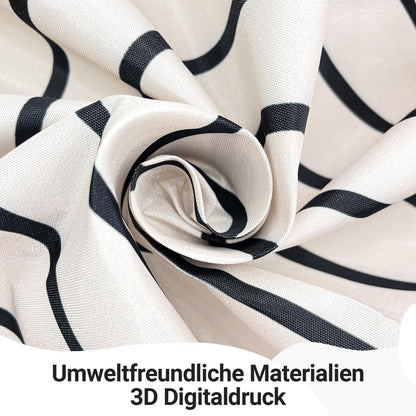 Duschvorhang 180x180cm Geometrische Kurve Antischimmel