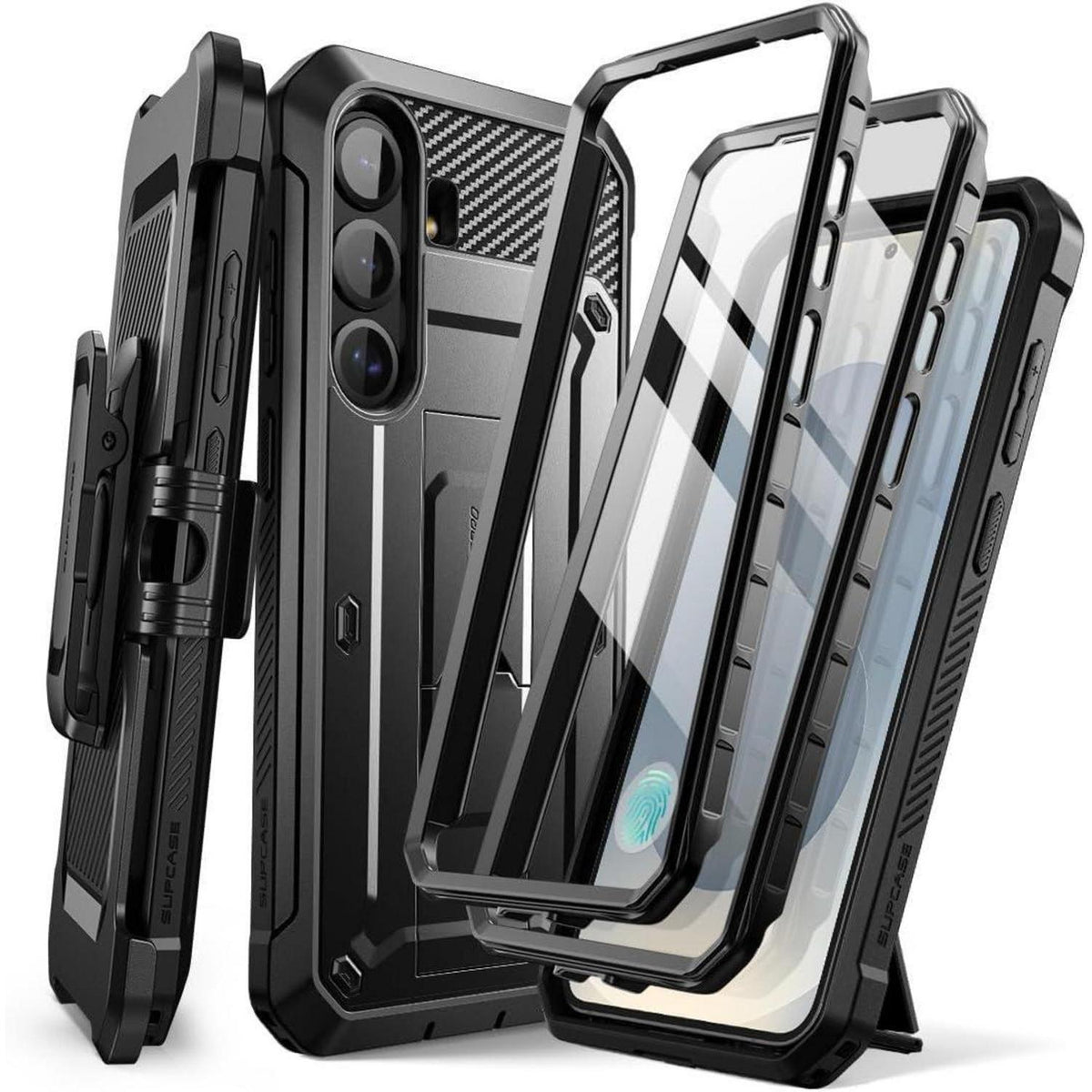 Samsung Galaxy S25 Plus Hülle mit Gürtelclip & Ständer