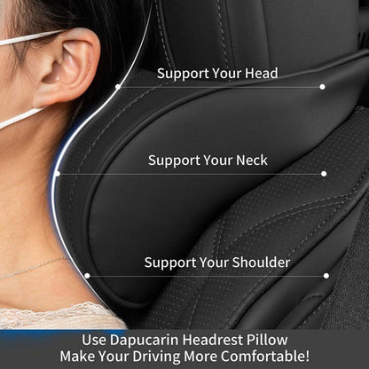 Nackenkissen Auto 2er-Set Memory Foam Kopfstütze