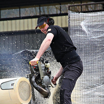Kapselgehörschutz Verstellbar – SNR 34dB für Baustelle & Garten