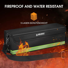 2x Ebike Akku Tasche Feuerfest & Wasserdicht – Lipo Safe Bag 50cm