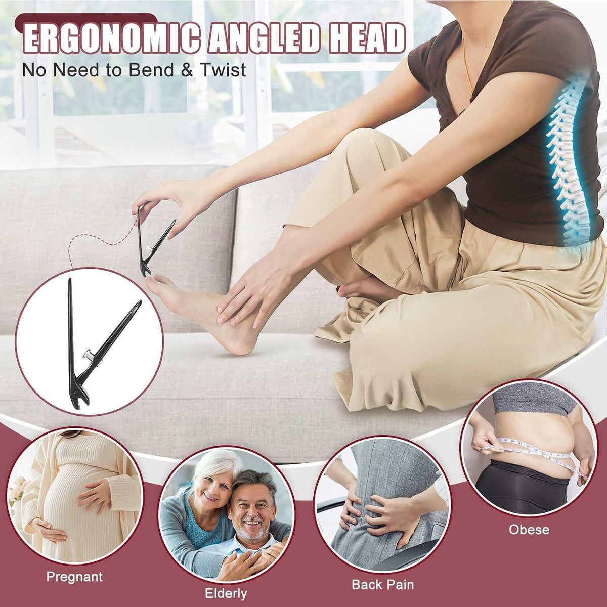 Nagelknipser für dicke Nägel | Ergonomisch & mit Auffangbehälter