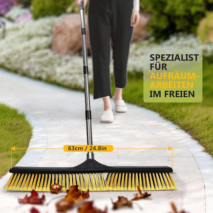 Masthome Straßenbesen mit 60cm Bürstenkopf und