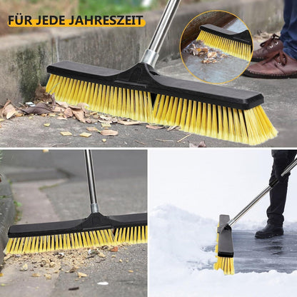 Masthome Straßenbesen mit 60cm Bürstenkopf und
