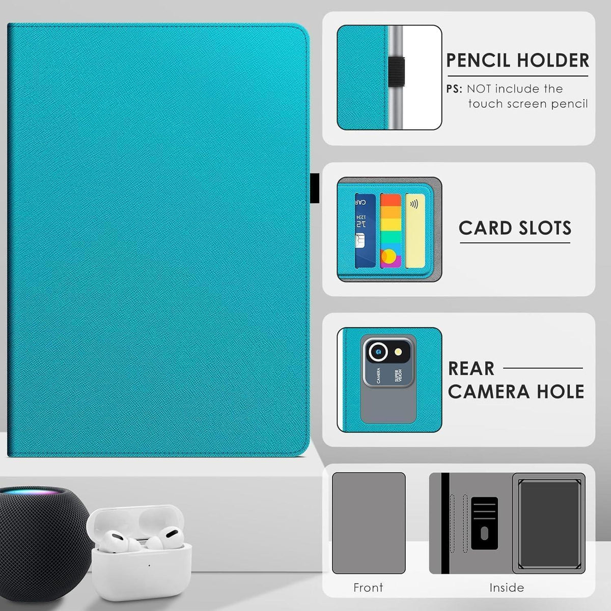 Tablet Hülle 11 Zoll Universal Blau – Schutzhülle für Tablet