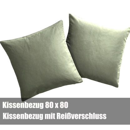Bettwäsche-Set 180x200 Salbeigrün – Mikrofaser, Bügelfrei