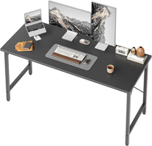 Schreibtisch Computertisch Bürotisch 120x48 cm Holz Metallgestell