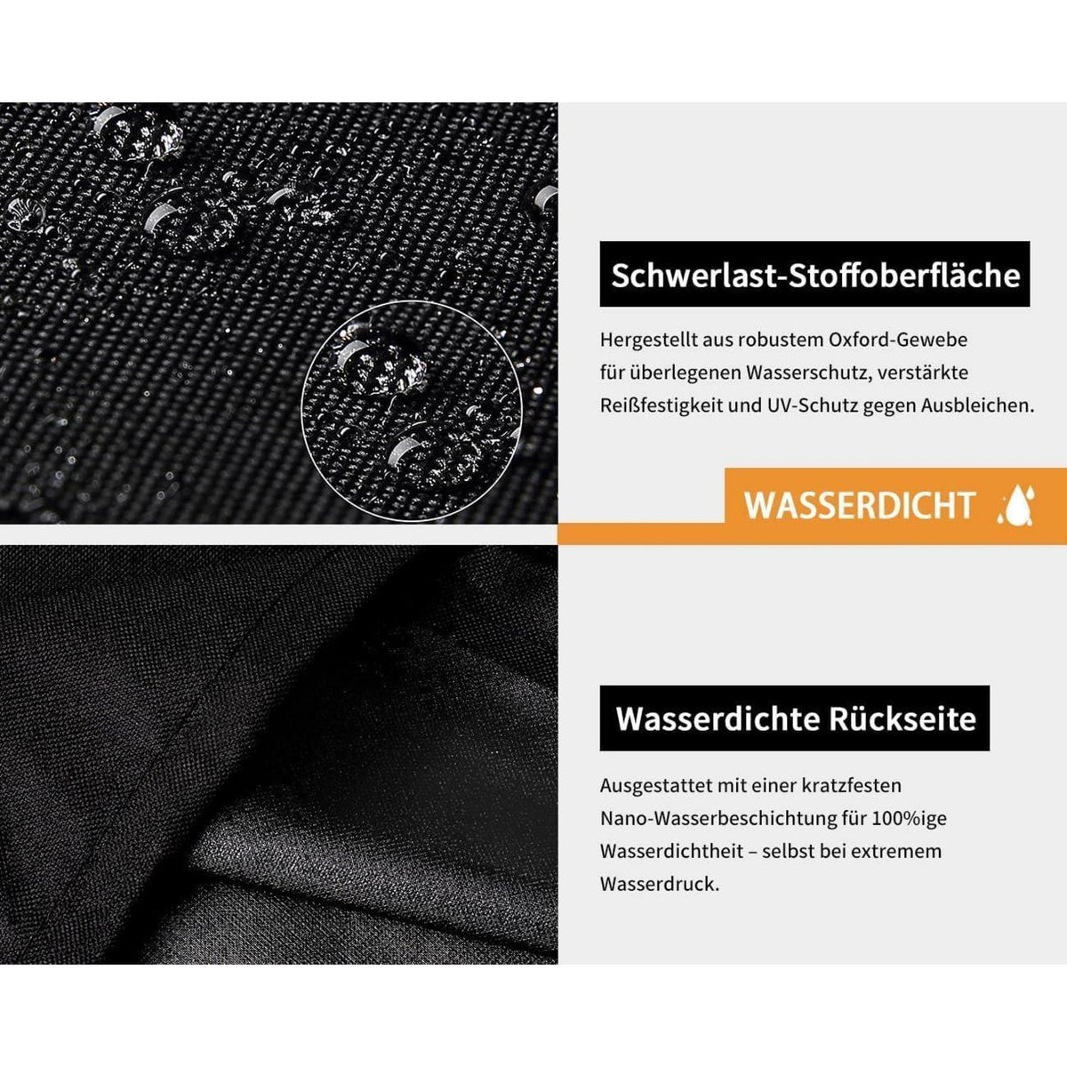 Ampelschirm Schutzhülle Wasserdicht bis 300cm Ø, UV-Beständig