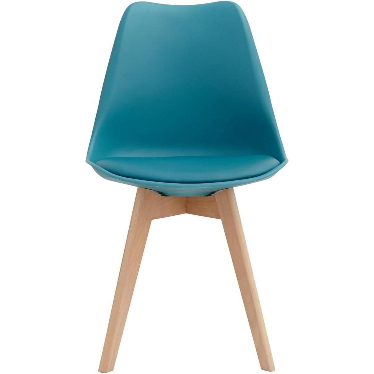 8 Esszimmerstühle Nordic Dunkelgrün – Massivholz Buche