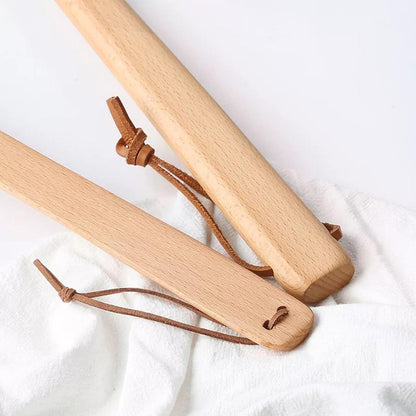 Holzschuhlöffel 70cm – Ergonomisch für Senioren & Schwangere