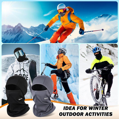 Sturmhaube Winter Warm Fleecegefüttert für Herren Damen