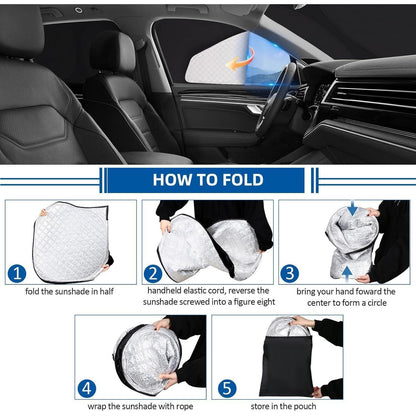 Auto Sonnenschutz für VW Sharan 2010-2020 – Vollständiger Satz