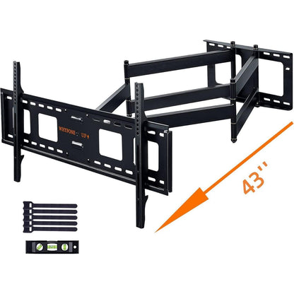 TV Wandhalterung Extra Lang 1080mm Schwenkbar 50-100 Zoll