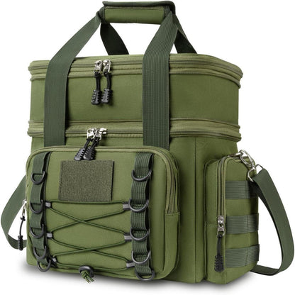 TEUEN Kühltasche 20L Doppeldecker Lunchtasche wasserdicht