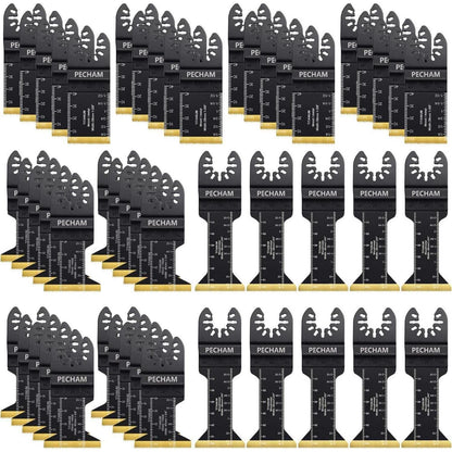 50x Titan Sägeblätter für Multitool, Metall & Holz