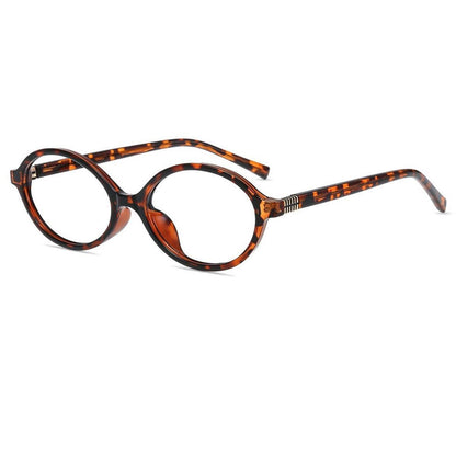 Blaulichtfilter Brille oval Tortoise – Schutz vor Kopfschmerzen