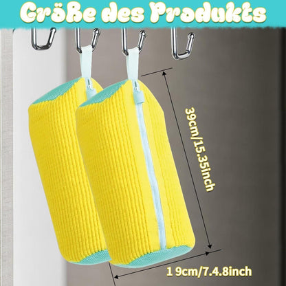 2in1 Schuhwaschbeutel Waschmaschine – 2er Pack mit Zubehör