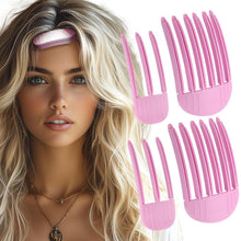 Volumen Clips Haare 4 Stück Fluffige Pony Haarklammer Haaransatz