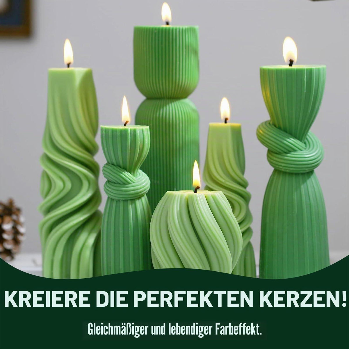 Natürliches Sojawachs für Kerzen – 20kg Granulat zum Gießen