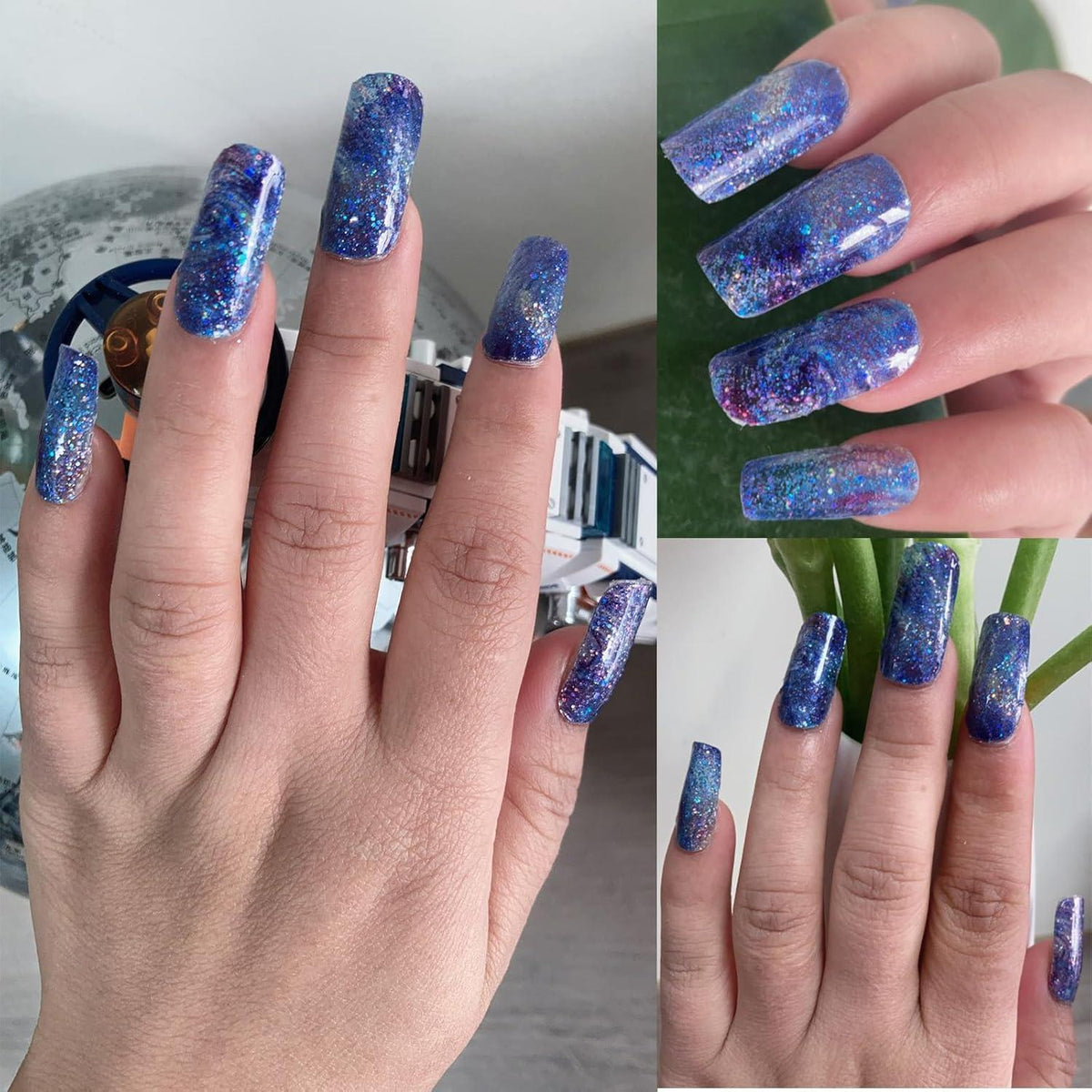 UV Nagelfolien Sky Blue 2 - Gel Nail Wraps