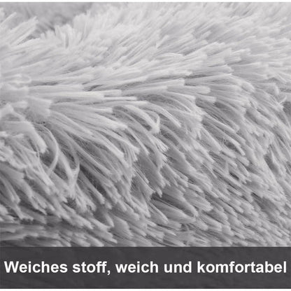 Orthopädisches Hundebett XXL (130x90cm) – Beiges Hundesofa