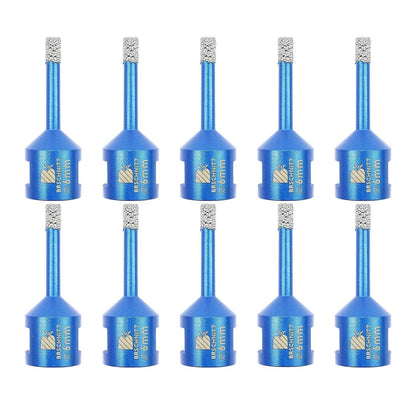 Diamant-Bohrkronen M14 6mm 10er-Set für Fliesen & Stein