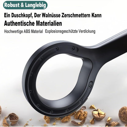 Hochdruck Duschkopf mit Wassersparfunktion & Sternring