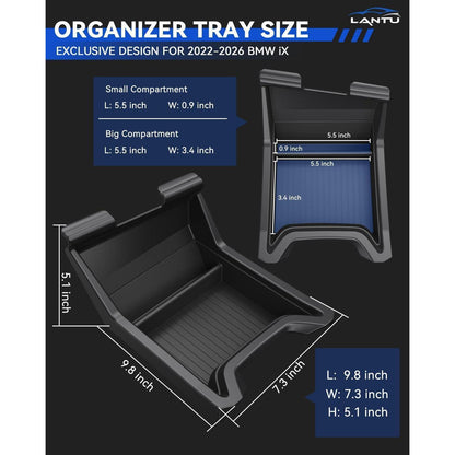 Mittelkonsole Organizer Tray für BMW iX 2022-2025