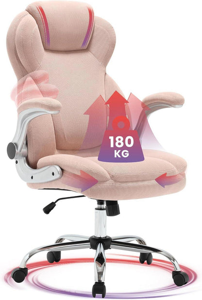 Ergonomischer Schreibtischstuhl 180KG Belastbarkeit mit hoher