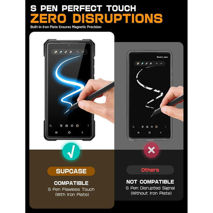 Samsung Galaxy S25 Ultra Hülle mit Ringständer & MagSafe