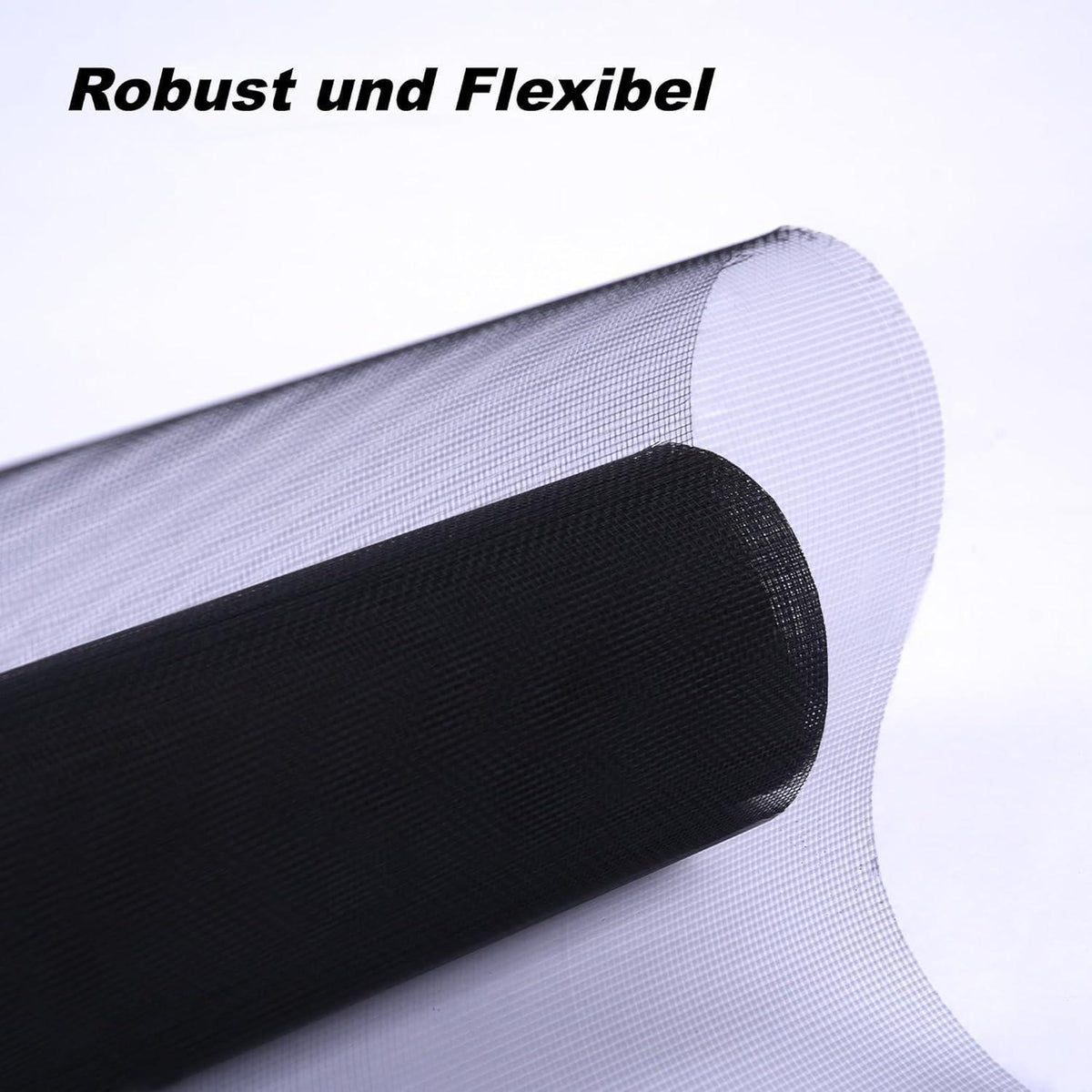 Fliegengitter Fenster 150x3000cm Edelstahl Zuschneidbar