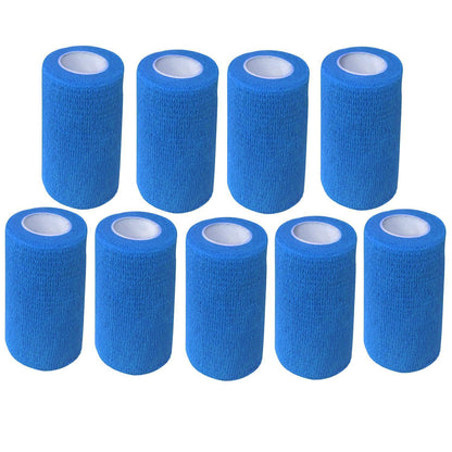 Elastische Selbstklebende Bandage – 9 Rollen für Sport & Tier
