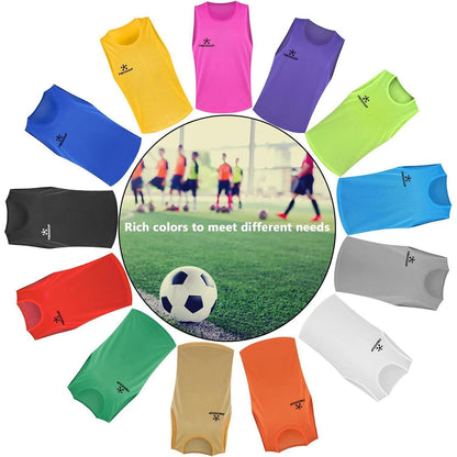 Trainingswesten Fußball für Kinder & Erwachsene, atmungsaktiv, XL