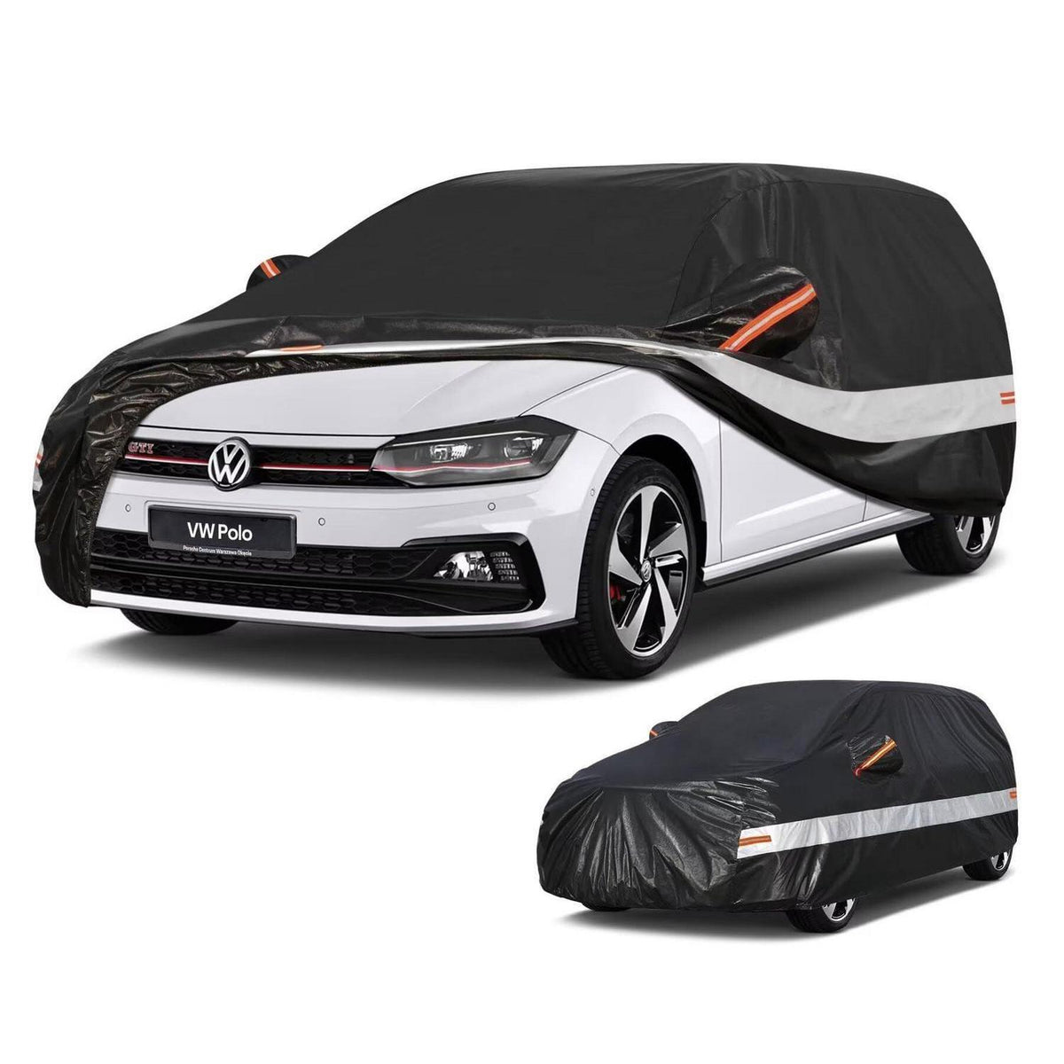 Autoabdeckung VW Polo (1981-2025) – Wasserdicht & Ganzjährig