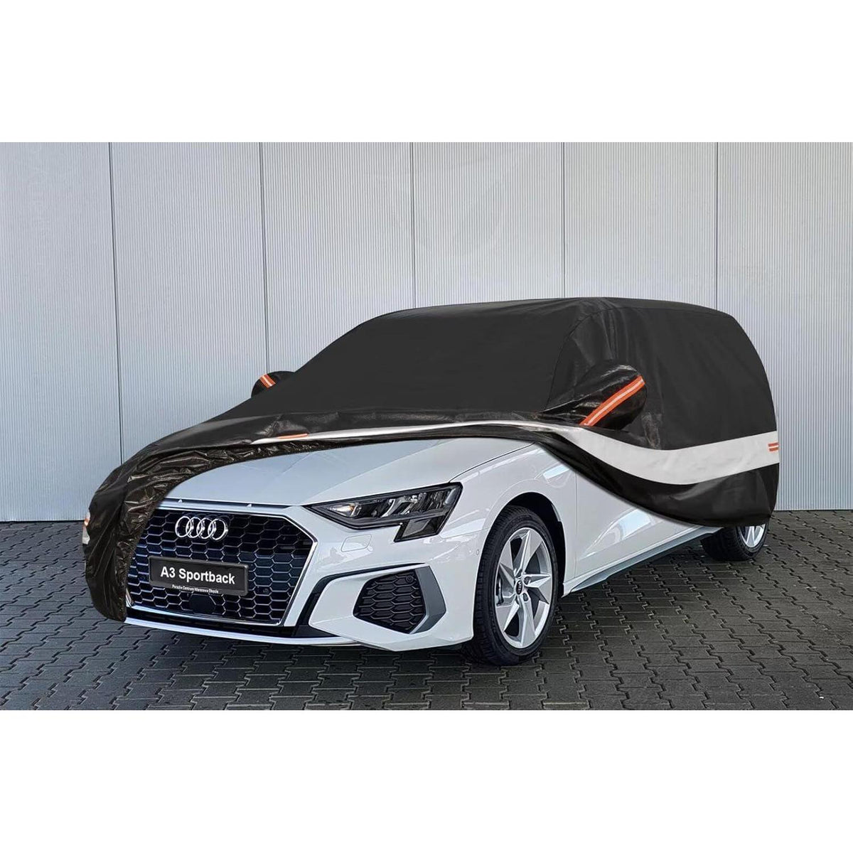 Autoabdeckung Audi A3 Sportback (1996-2025) – 10-Schicht Wasserdicht