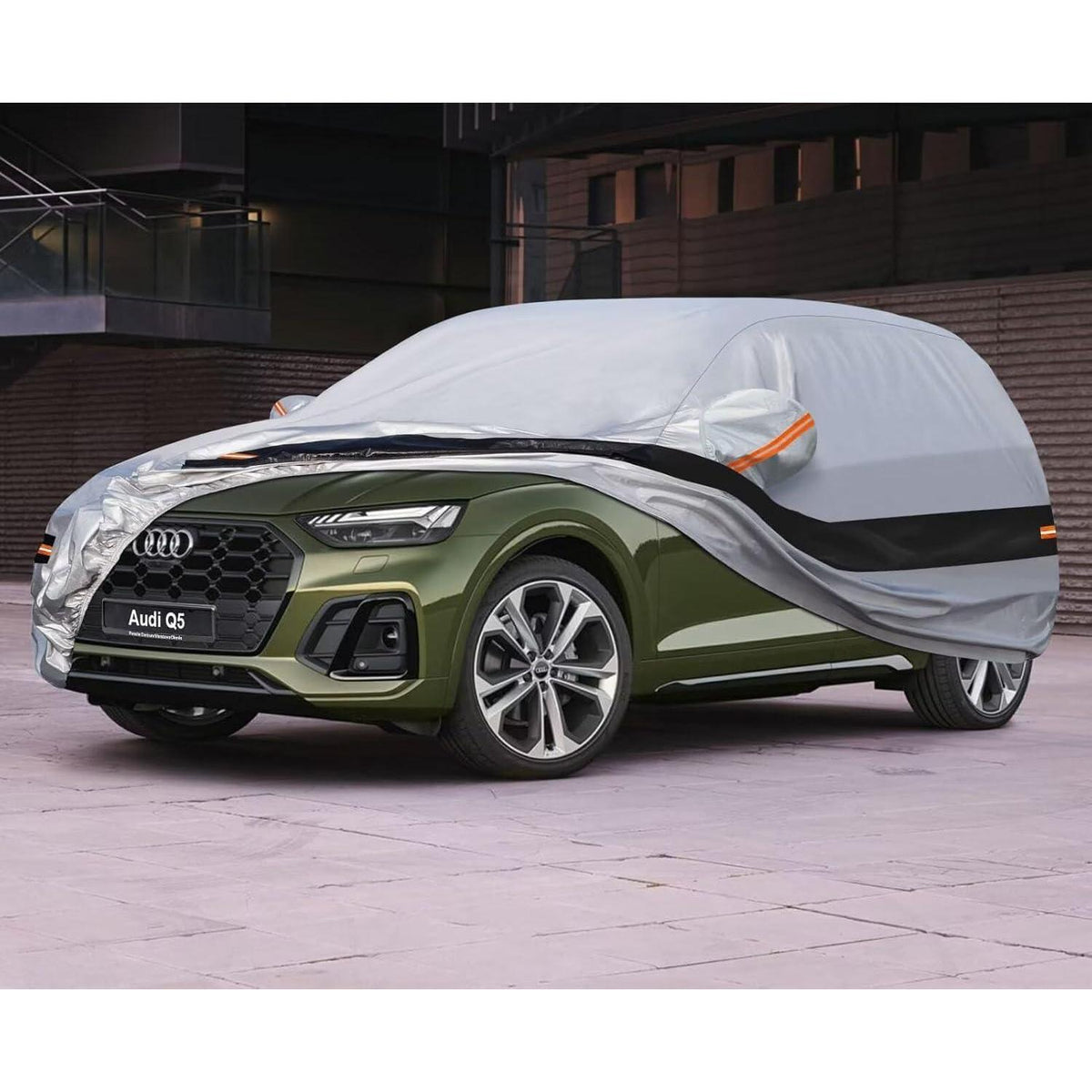 Autoabdeckung für Audi Q5 (2008-2025) – 10-Schichten, Wasserdicht