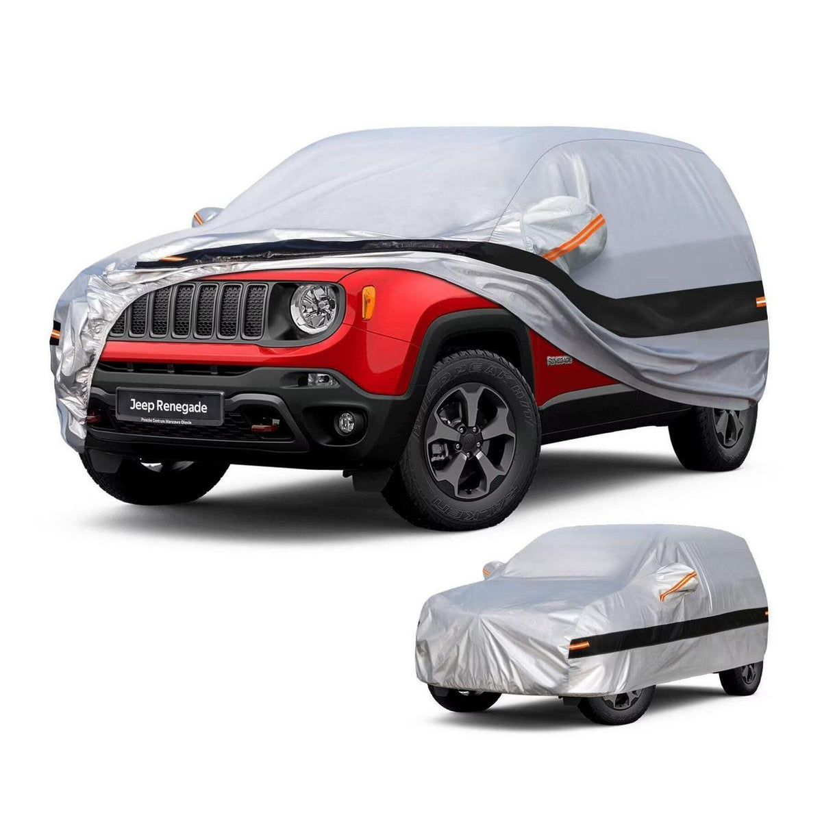 Autoabdeckung Jeep Renegade (2014-2025) – 10-Schicht Wasserdicht