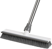 Mitclear Boden-Scheuerbürste Langem Stiel 2-in-1 Fliesenreinigung